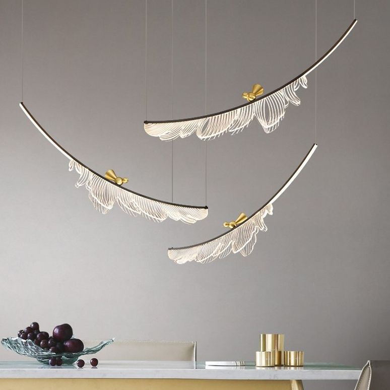 Modern Style Island Lighting Fixture Household Pendant Lighting Fixture