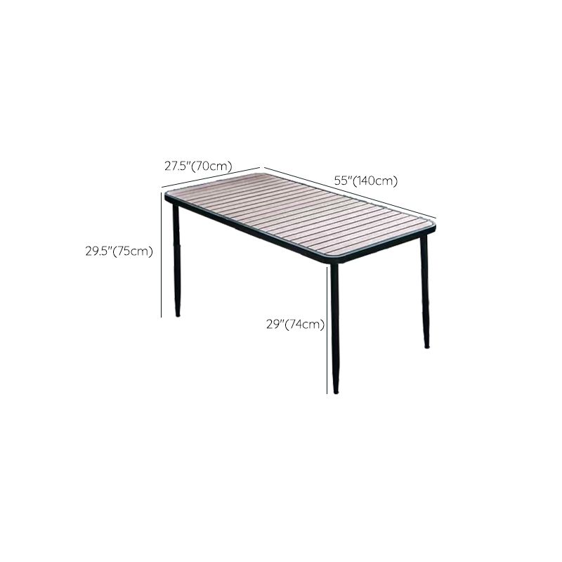 Modern Wood Dining Table Set 1/4/5/7 Pieces Dining Set for Home Use