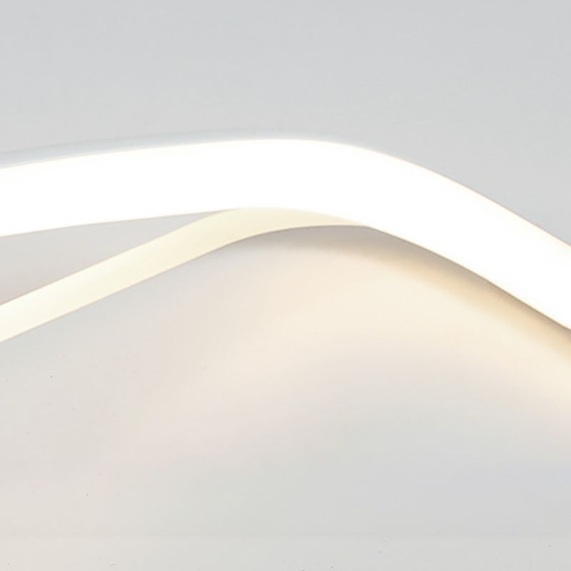 Modern LED Flush Mount Massimale Luce Simplicity Linear Massimale Montaggio Lampada