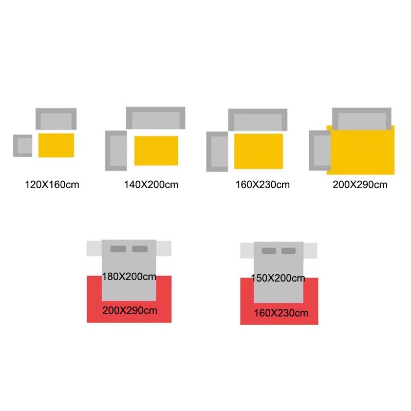 Classical Plaid Print Area Rug Friendly Washable Carpet Anti-Slip Area Rug for Home Decor