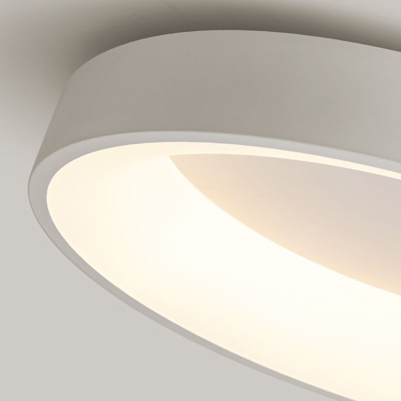 Eigentijdse ronde inbouwverlichtingsarmaturen Metaal 1 licht Inbouw plafondarmatuur