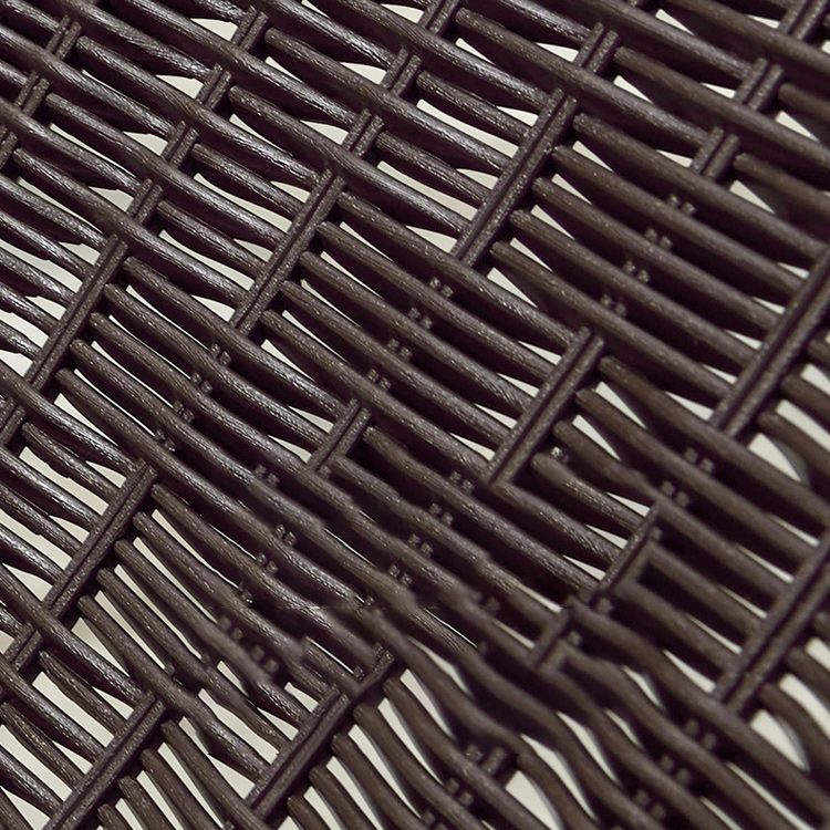 Tropical Rattan Patio Dining Armchair with Arm Outdoors Dining Chairs