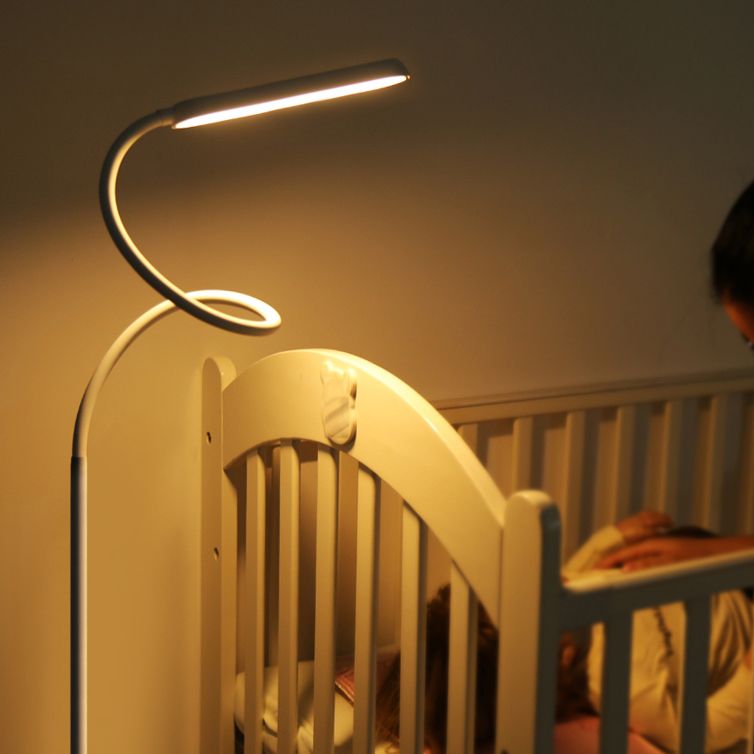 Moderne lineaire vloerlamp metaal 65 "hoog verstelbaar vloerlicht voor woonkamer