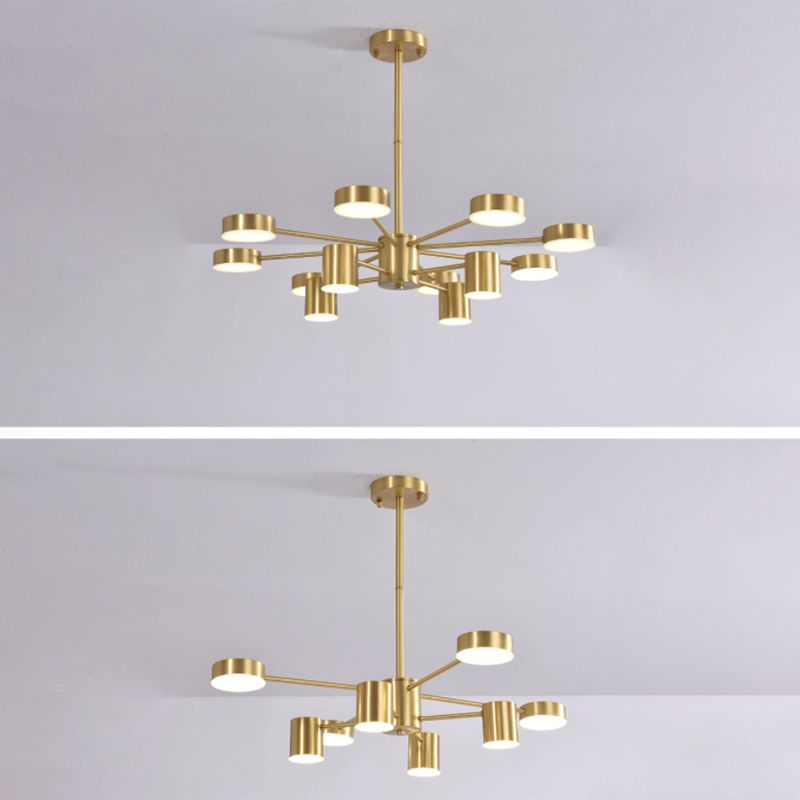 Postmodern Ceiling Hanging Light Geometric Ceiling Light for Dining Room Coffee Shop