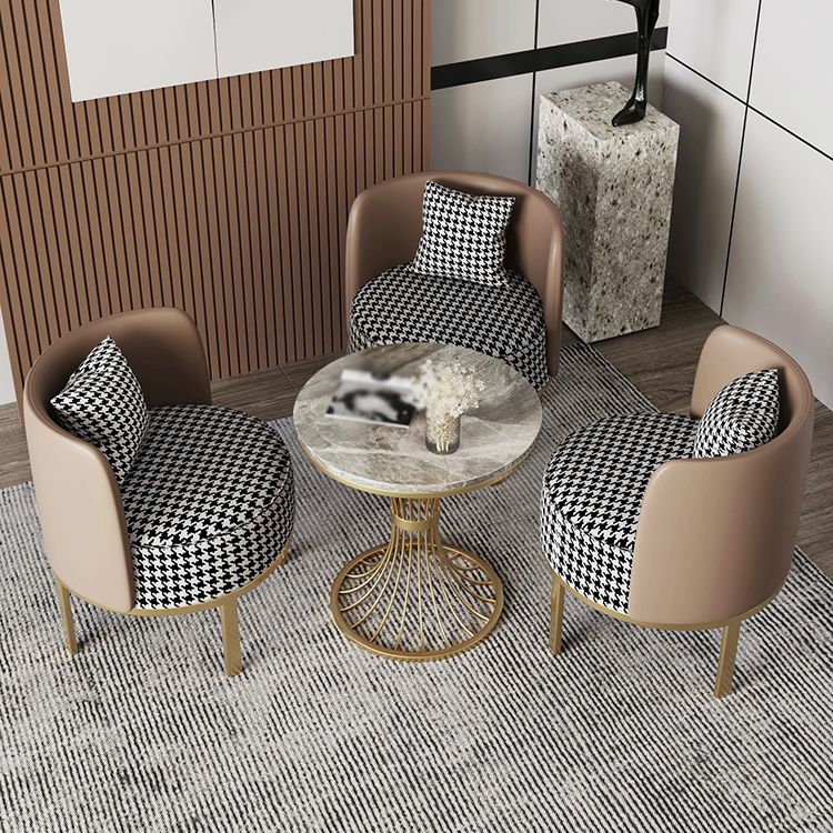 Glam Sintered Stone Dining Table Set 1/3/4/5 Pieces Dining Furniture Set /Separate Items