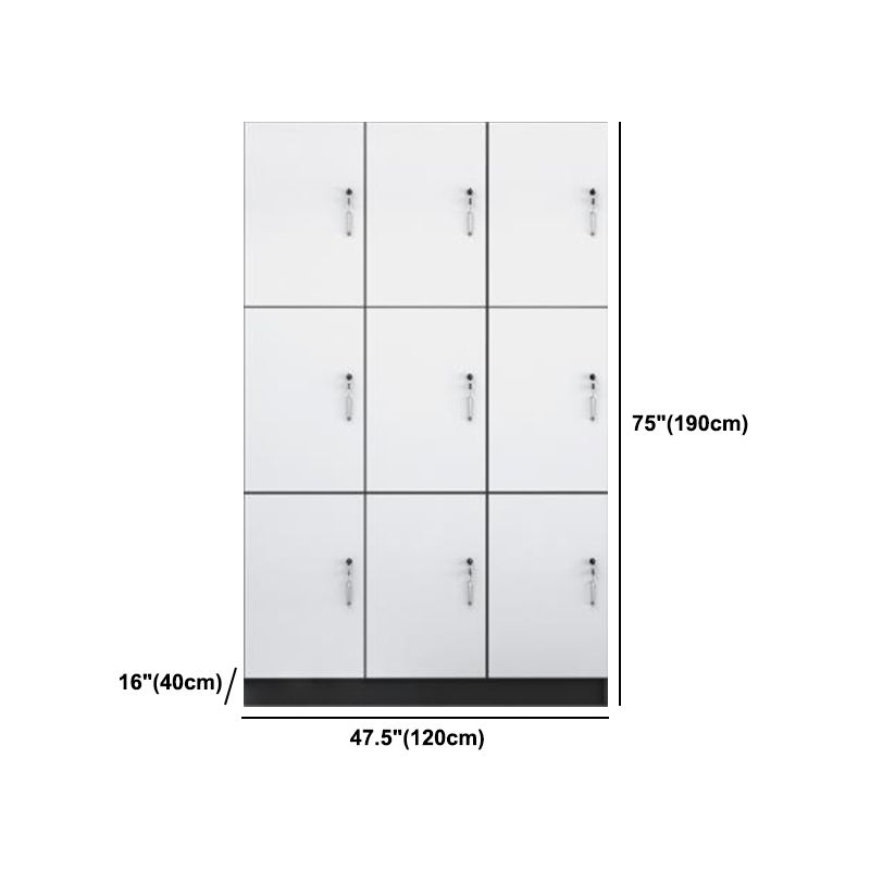 Engineered Wood Hinged Door Storage Cabinet Contemporary Cabinet for Bathroom