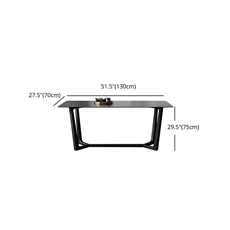Modern 1/5/7 Pieces Dining Set Sintered Stone Dining Table Set for Home