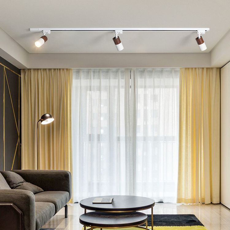 Moderno cilindro a cilindro illuminazione isola metallo 3 isola luminosa