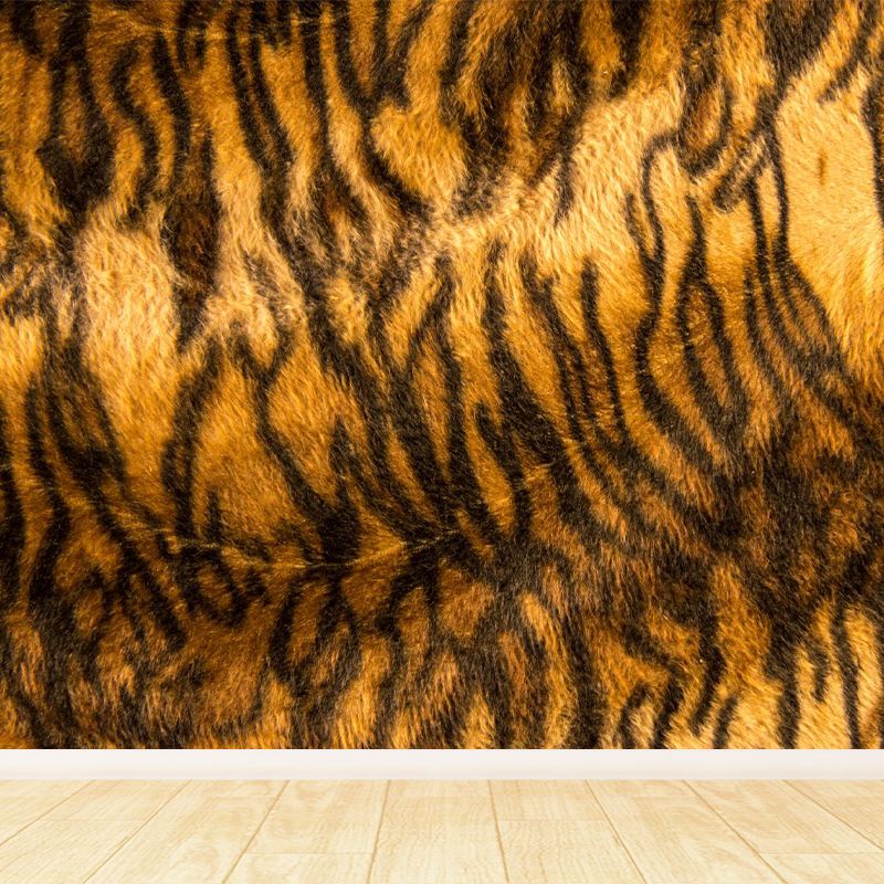 Modern Animal Print Wallpaper Mural Dark Color Living Room Wall Art, Made to Measure