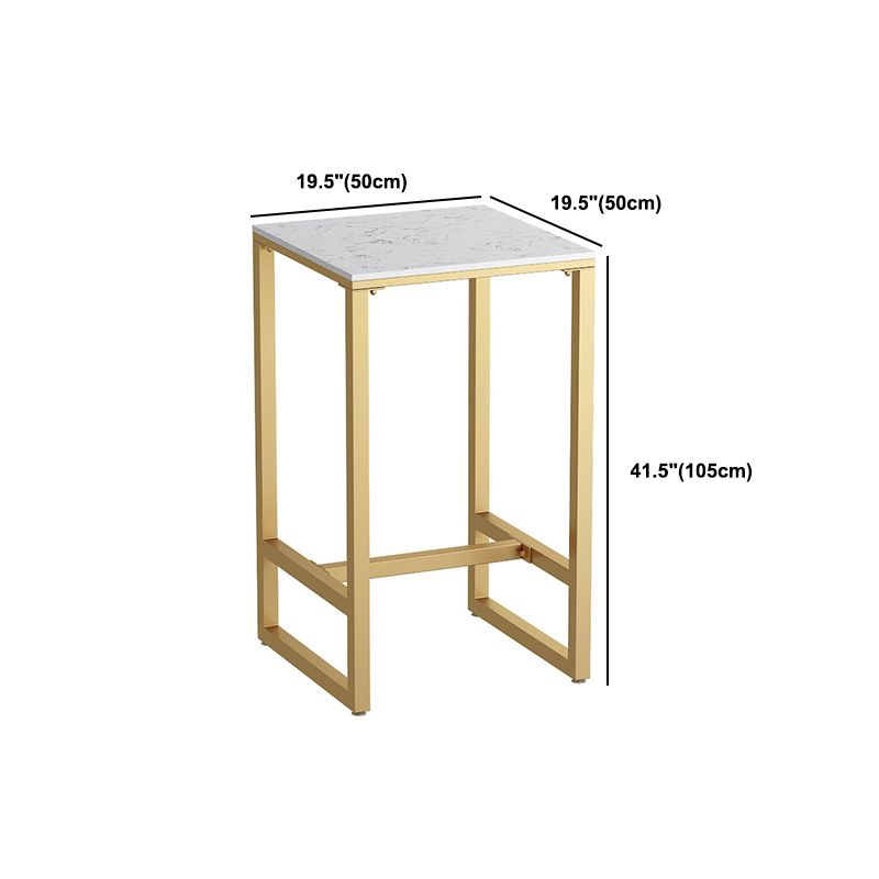 Glam 1/2/3/5 Pieces Table and Stool Set Gold Bar Table and Stools