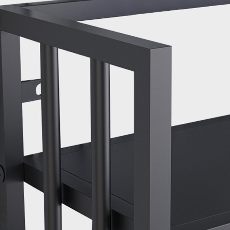 9.84"W Bookshelf Contemporary Style Open Back Bookcase for Home Office