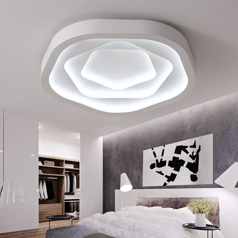 Geometrische inbouwlamp Moderne acrylinbouw