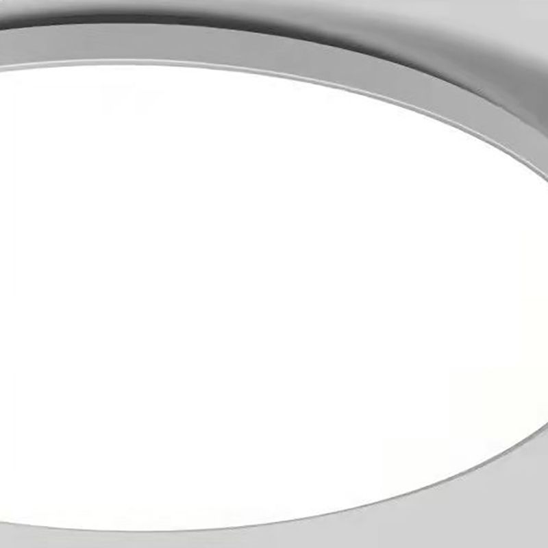 Plafonnier LED moderne à montage encastré, plafonnier simple avec abat-jour en acrylique
