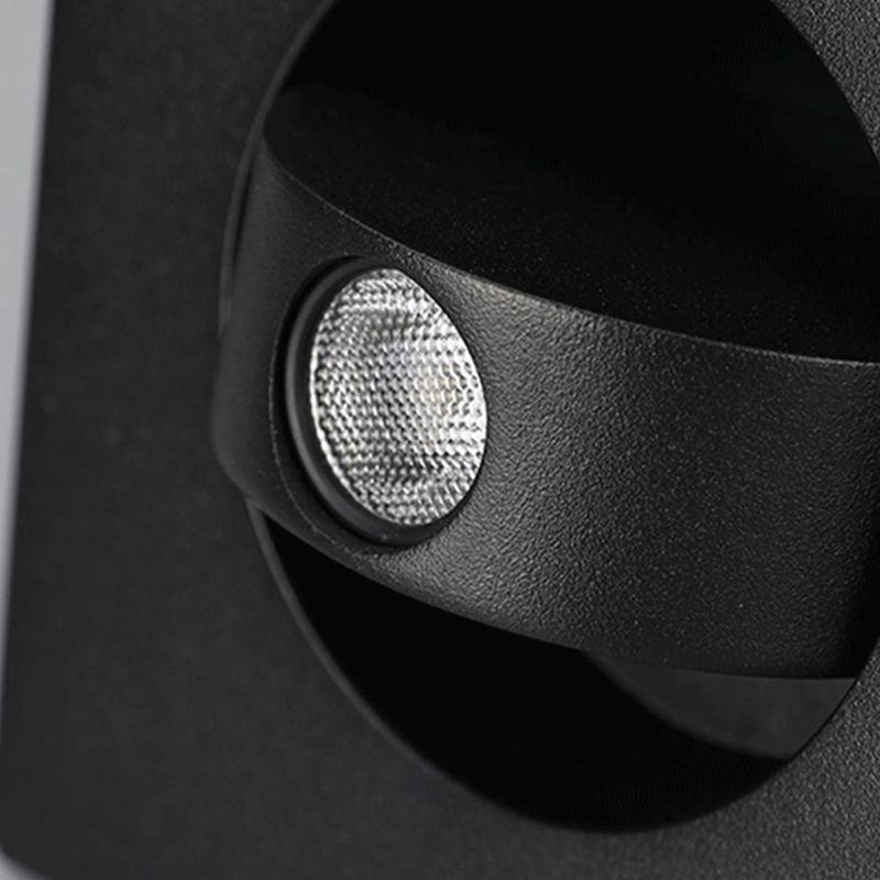 Forma geométrica Media de metal Medro Moder Modern Light Lighting de montaje de pared de luz