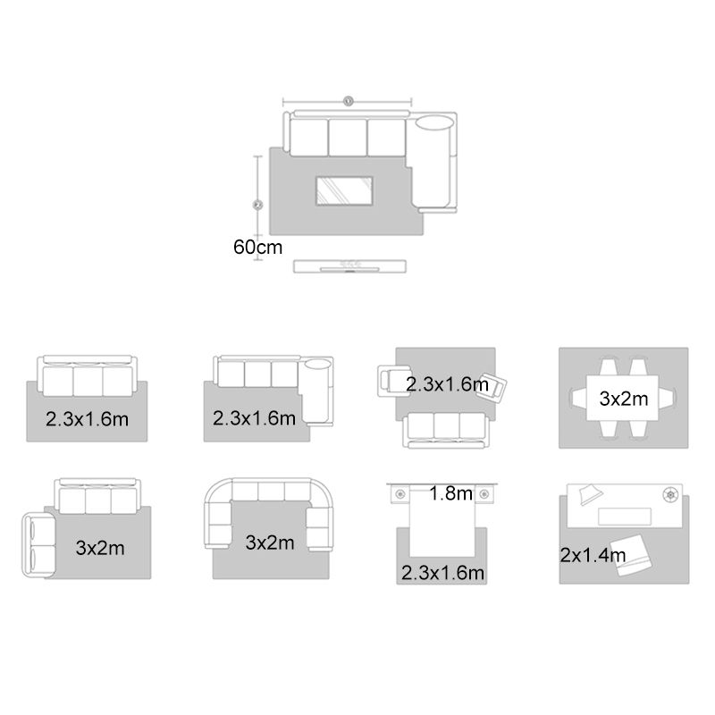 Modern Purple Rug Polyester 3D Geometric Rug Stain Rrsistant Rug for Living Room