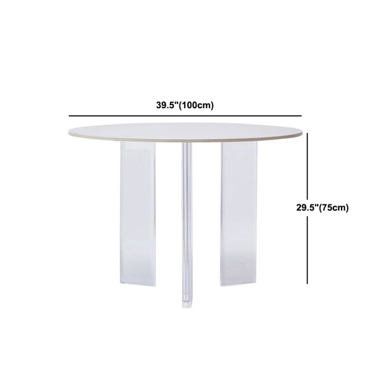 Contemporary Dining Room Set 1/2/3 Pcs Sintered Stone Top Table with Chairs
