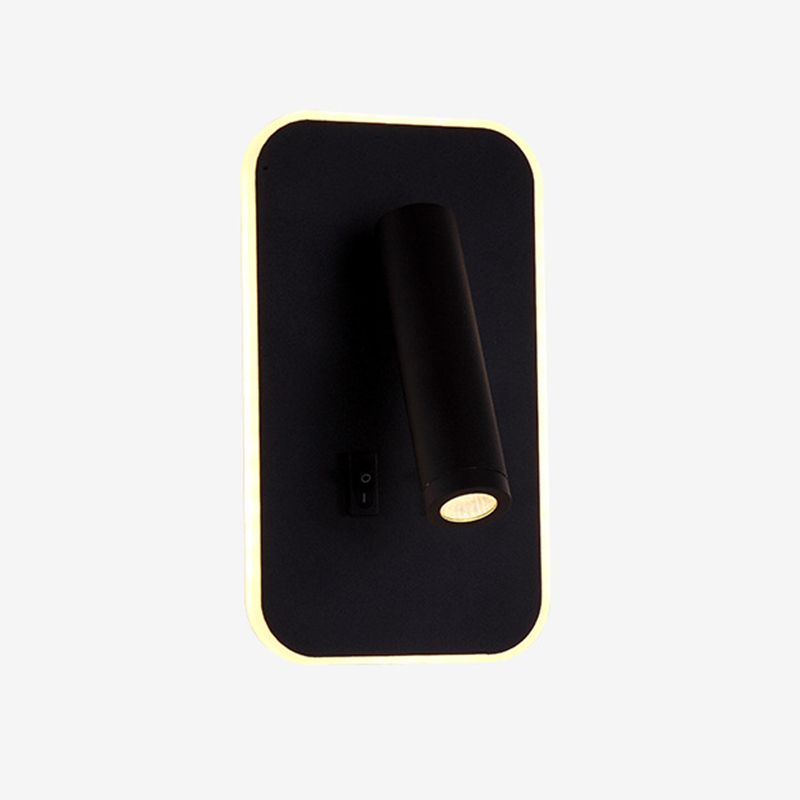 Lámpara de pared de lectura de estilo minimalista moderno 2 luces 2 luces de lectura de la pared