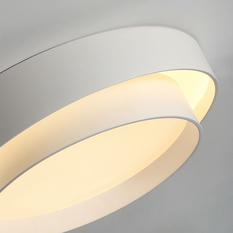 Plafonnier LED de forme ronde, moderne et Simple, luminaire de plafond, idéal pour une chambre à coucher
