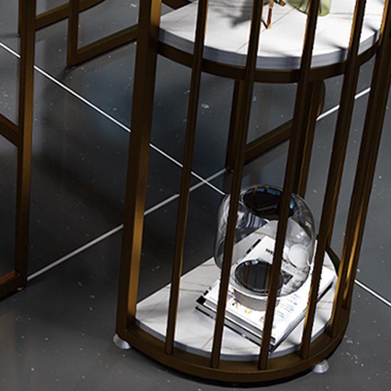 Modern 1/3/5 Pieces Bar Table Set Stone Counter Table with High Stools