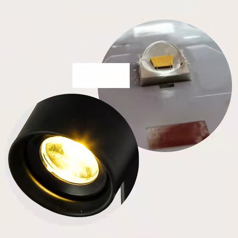 1-Light Rectangle Wall Mount Light Modern Style Metal Wall Sconce Lights