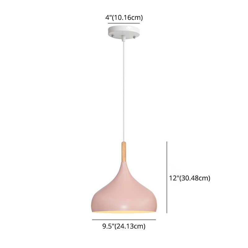 1 lumière en larme de larme suspendue