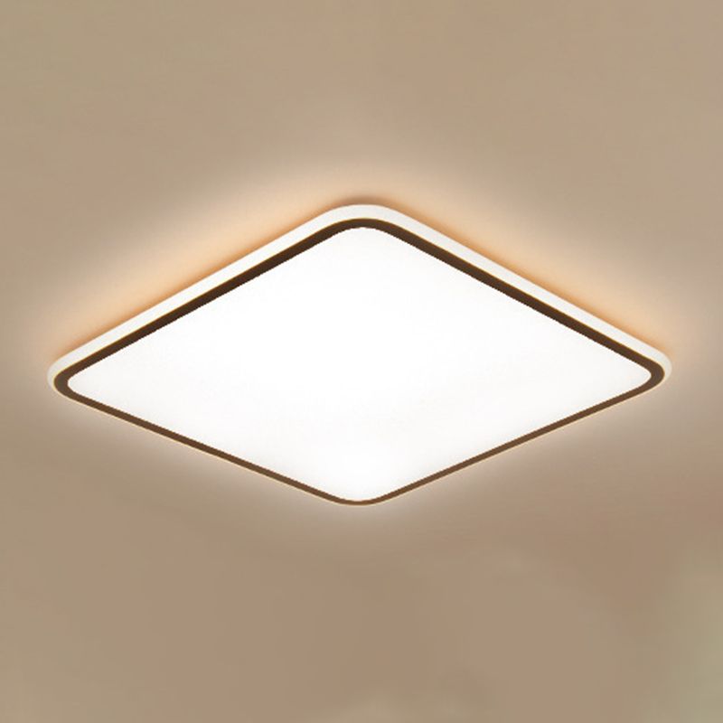 Luces LED modernas absorbentes de techo, luces incorporadas geométricas simples de la Sala de estar, luces incorporadas