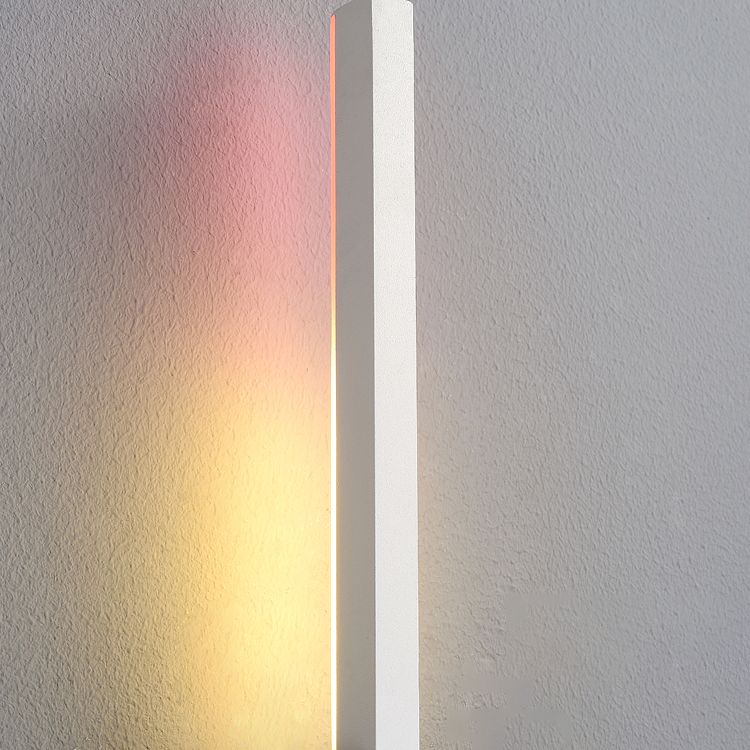 1 Light Metal Linear Wall Lighting Modern Style Wall Mounted Light Fixture