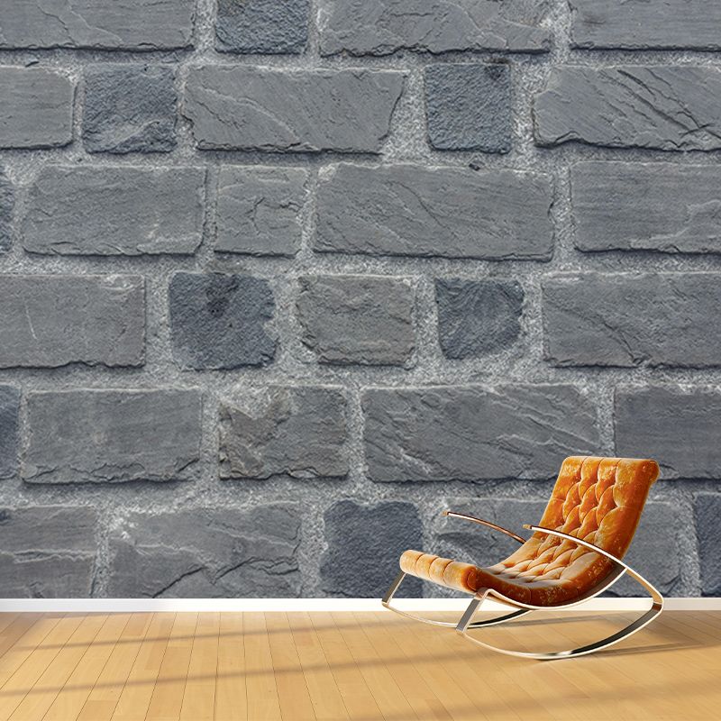 Industrial Brick Wall Mural Wallpaper Horizontal Photography Living Room Wall Art