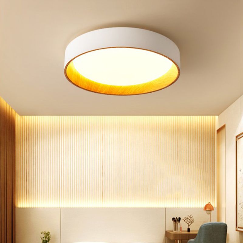 Round Flush Mount Light 1 Light Acrylic Modern Simplicity Flush Mount Spotlight for Bedroom