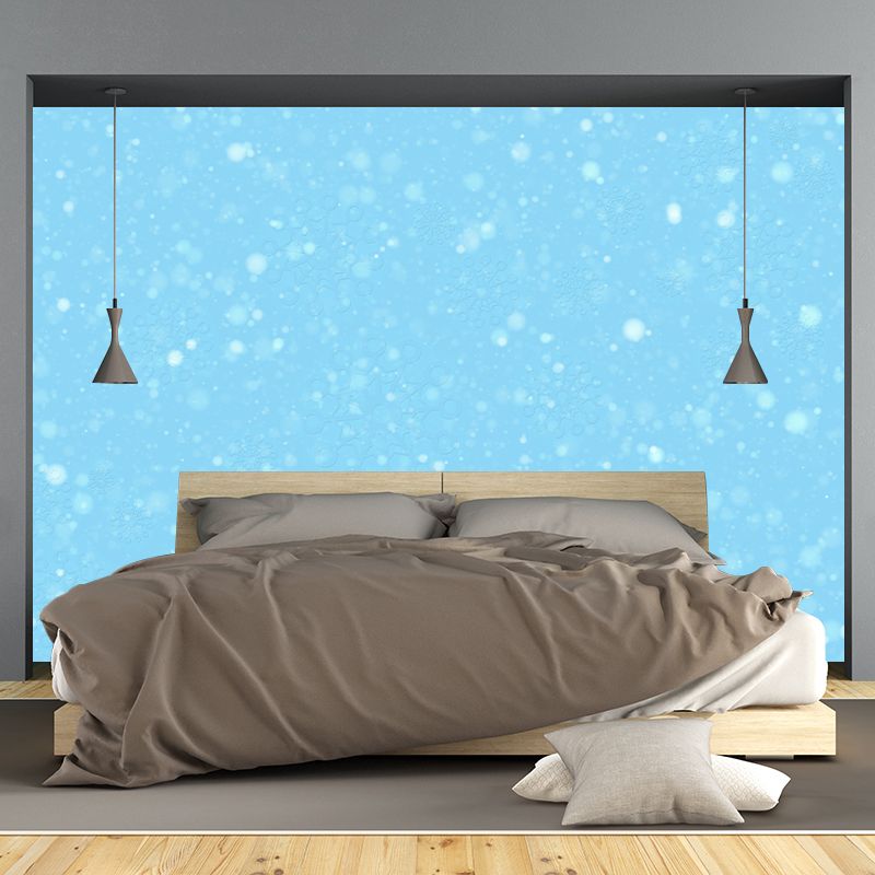 Illustration Stain Resistant Mural Wallpaper Background Pattern Sleeping Room Wall Mural