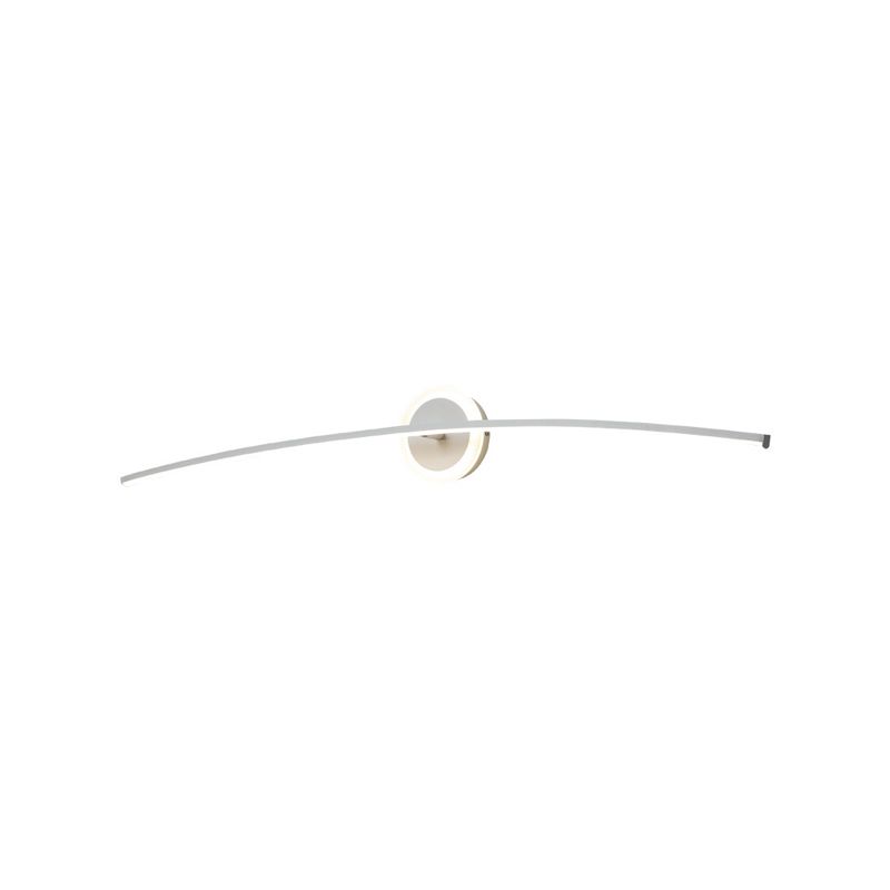 Contemporary Style Led Vanity Light Simple Linear Mirror Lighting Fixture for Washing Room