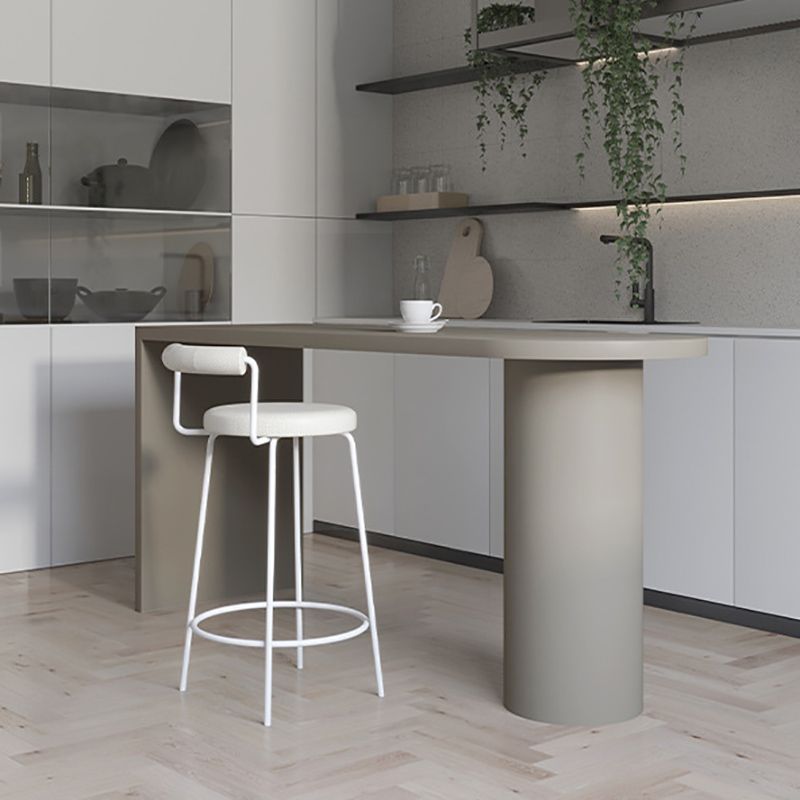 Contemporary Style Wooden Bar Counter Table Rectangle Bar Counter Table for Kitchen