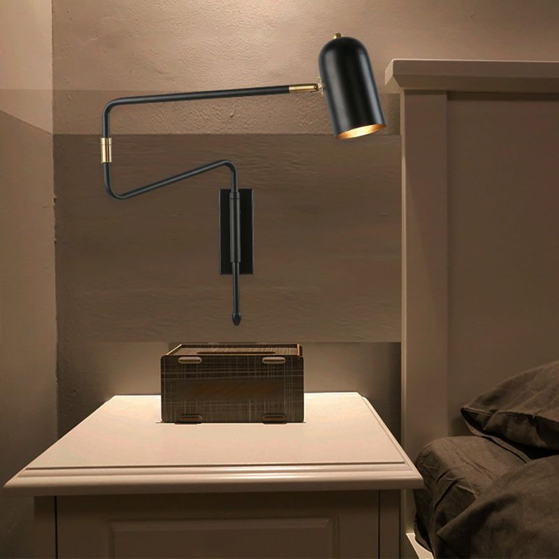 Modern Wall Lamp Household Adjustable Arm Wall Mount Lighting for Sitting Room