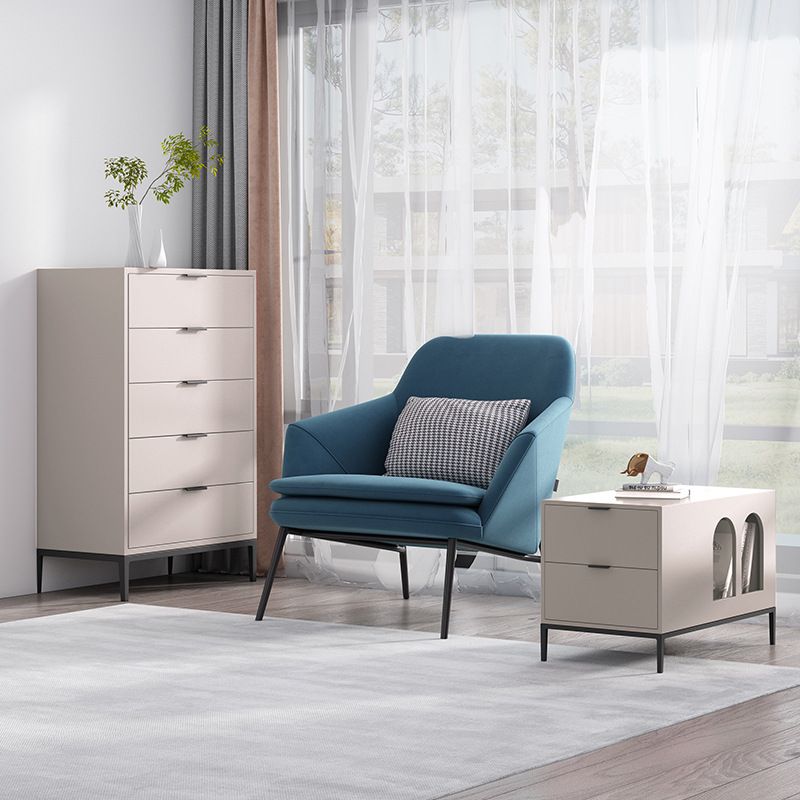 15.6-inch Width Contemporary Storage Chest Manufactured Wood Dresser