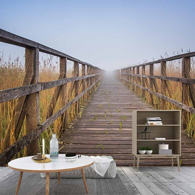 Home Mural Mildew Resistant Wall Mural Wallpaper Space Extension Pattern