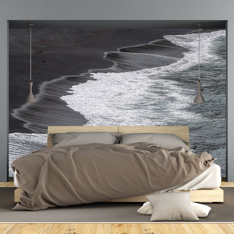Minimalism Sea Wall Mural Decal Sitting Room Wallpaper, Made to Measure