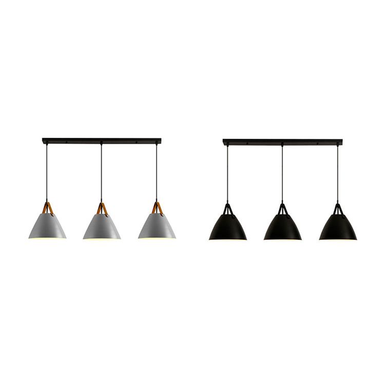 Metal Shade Hanging Light Modern Minimalist Pendent Lighting Fixture for Sitting Room