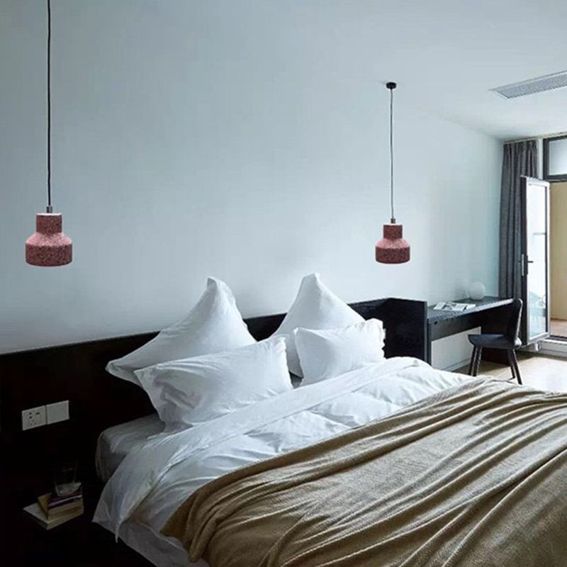 Plateau de pendentif ombré en pierre Style moderne suspendu pendant pour le salon