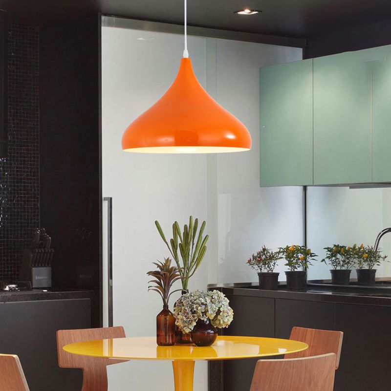 Macaron Matel hangend licht, Noordse traanschaduw 1-licht hangerverlichting