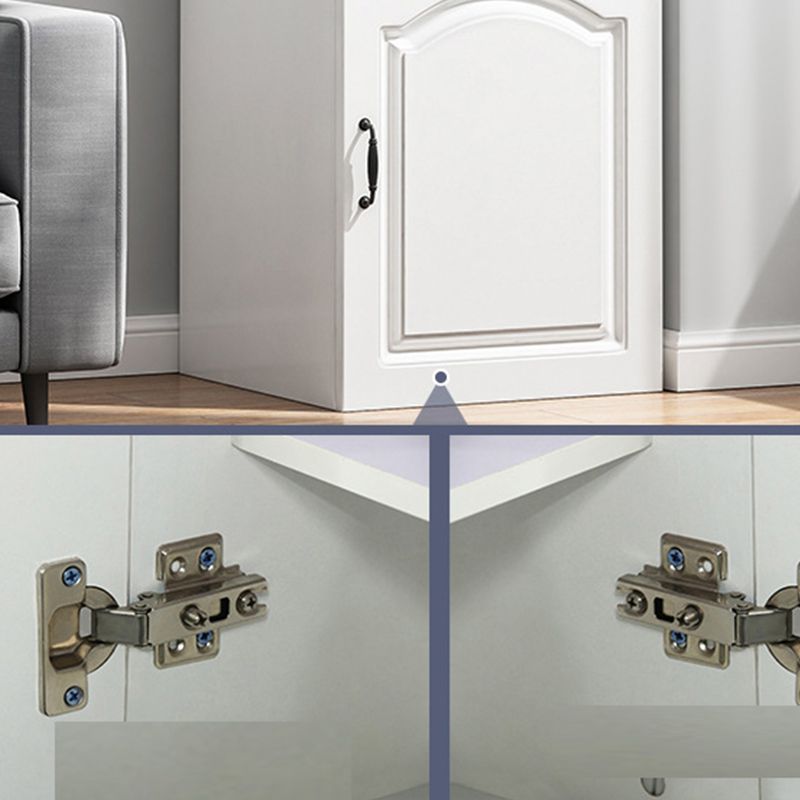 Contemporary Shelf Bookcase Engineered Wood Bookshelf with Drawer for Living Room