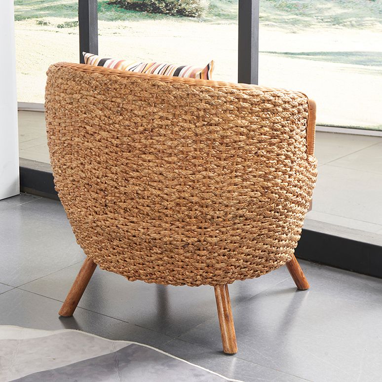 Glass Top Contemporary Dining Table Set 1/2/3/4 Pcs Wicker Dining Set