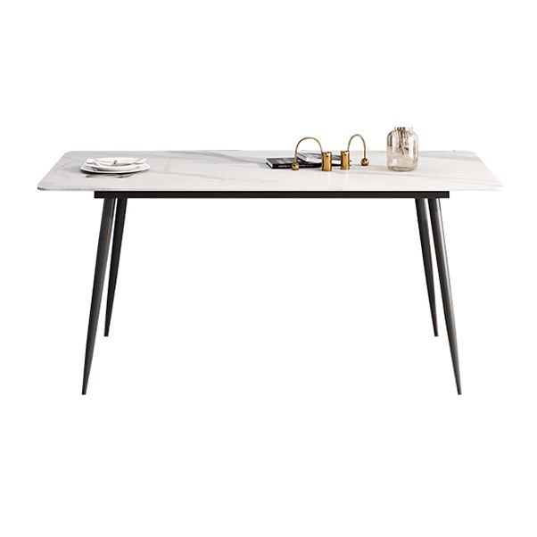 Rectangle Stone Home Furniture Industrial Style Dining Room Collection