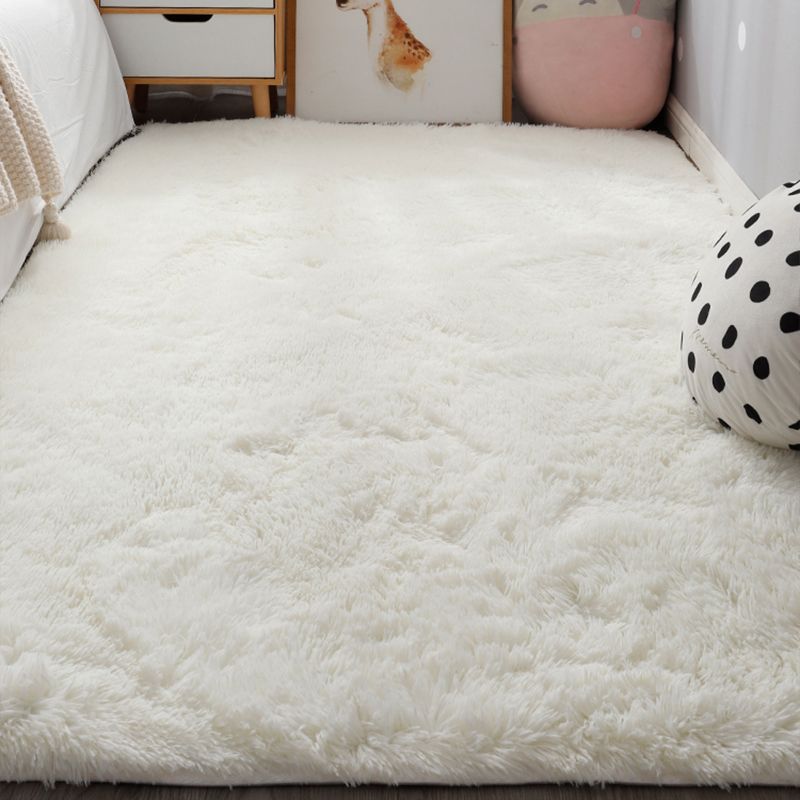 Entspannende Schlafzimmer Teppich Multi -farbige feste Farbe Innenteppich Haustierfreundlich Easy Care Waschanlage Teppich