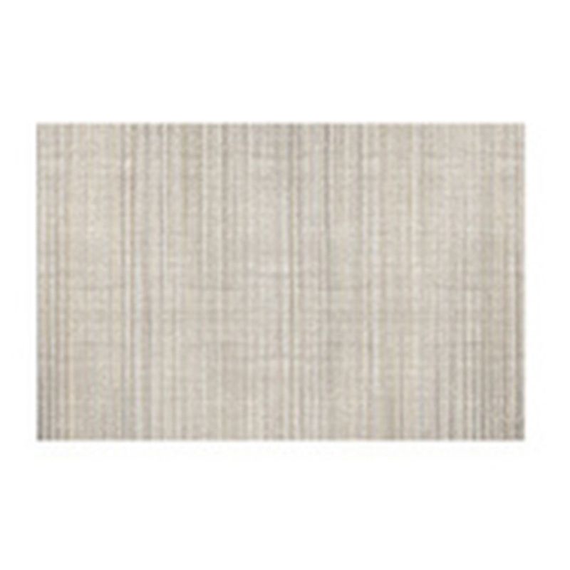 Contemporary Line Rug Polyester Gray Rug Washable Rug for Home Decor