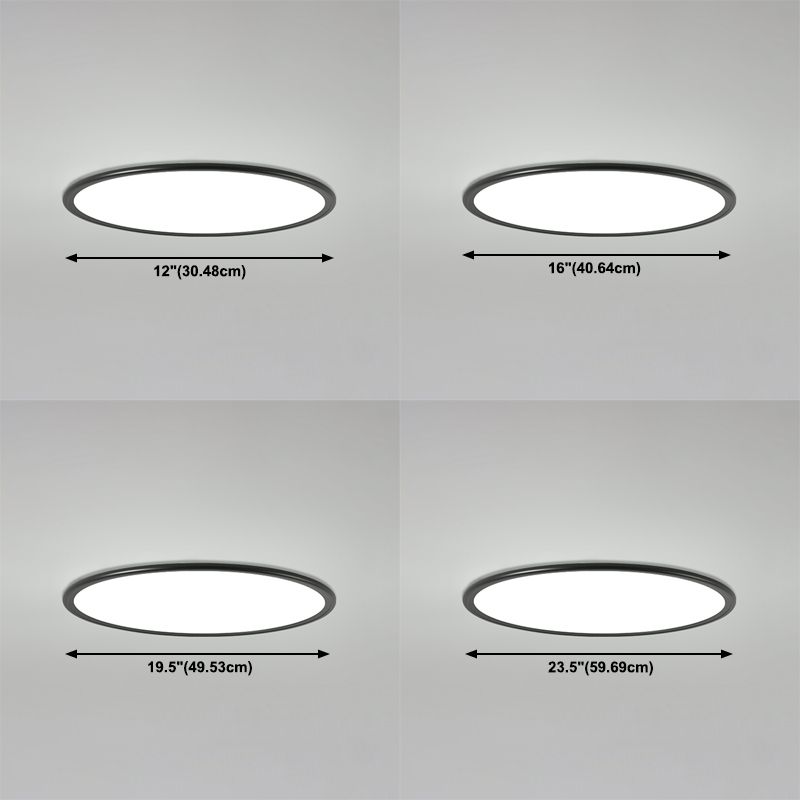 Modern LED Ceiling Flush Mount Light Simplicity Round Flush Lamp for Sitting Room