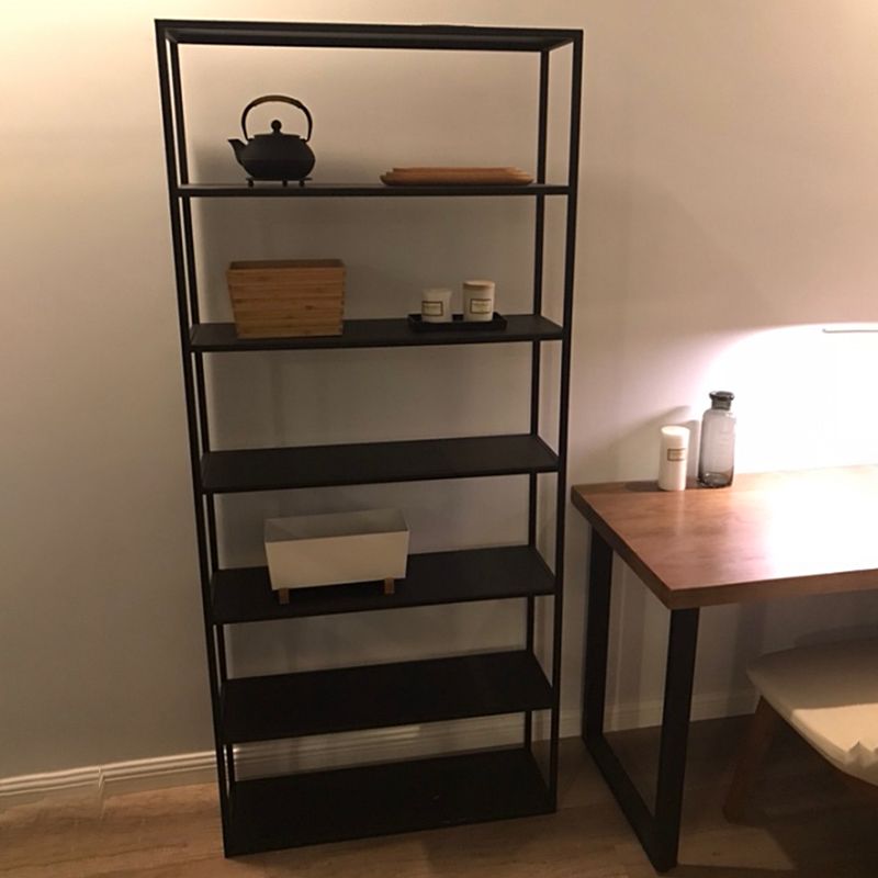 9.84"W Bookshelf Open Back Modern Style Bookcase for Home and Office