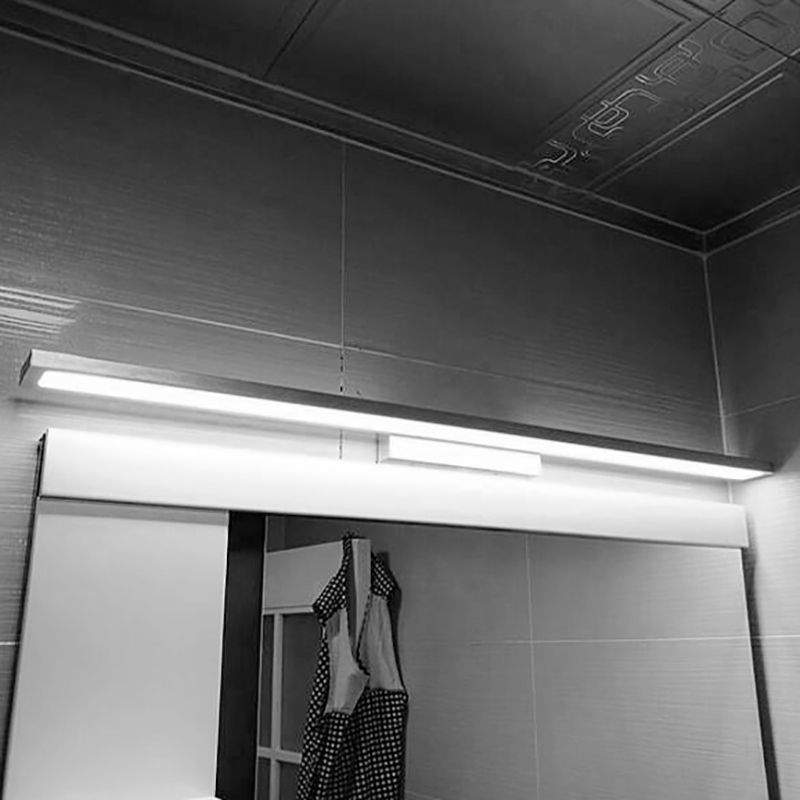 Lampada a specchio semplice a LED Moderna camera da bagno per bagno con applique
