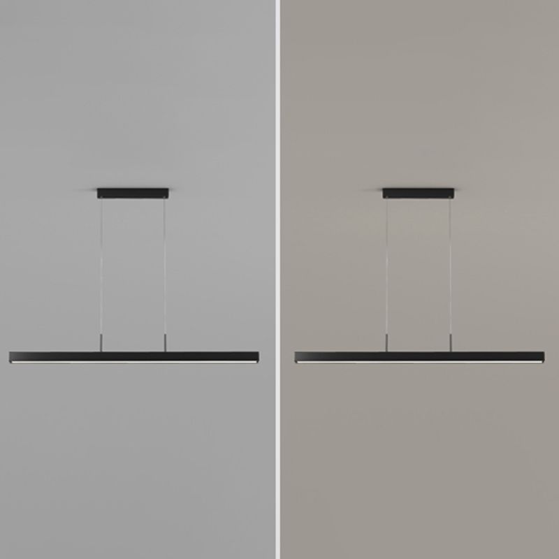 Simplicity Contemporary Kitchen Island Light Acrylic Shade Dining Room Hanging Lamp