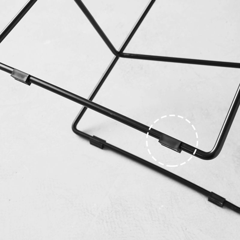 Scandinavian Style Bar-stool with Sled Legs Bucket Seat Counter Stool for Kitchen Bar