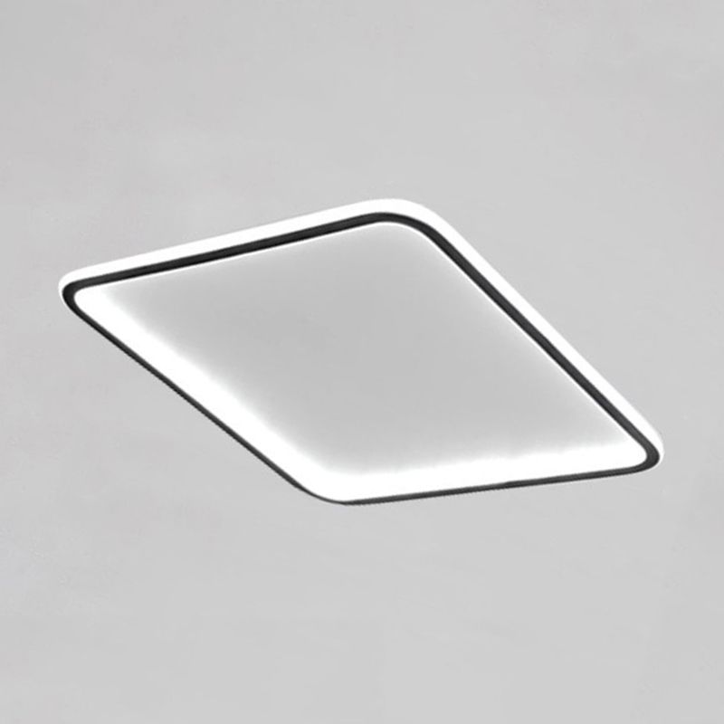 Line LED Plafonnier Acrylique Abat-Jour Simplicité Plafonnier pour Salon